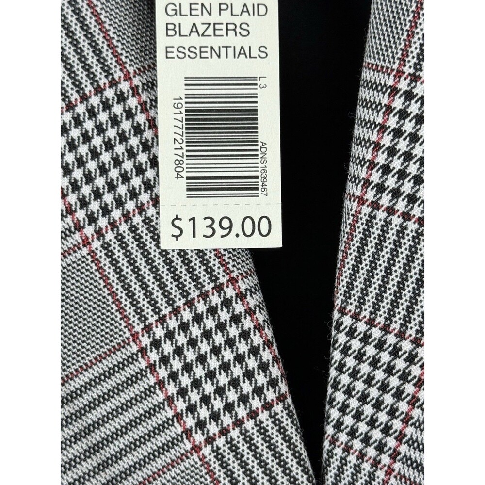 The Limited women's plaid blazer jacket NWT Size 4 Retail $139 - Picture 3 of 4